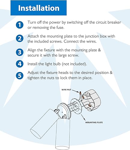 Miniatura 8 de Lámpara de inundación para exteriores, foco de luz de seguridad para exteriores, doble culata ajustable, 100 W, 120 V, resistente a la intemperie,