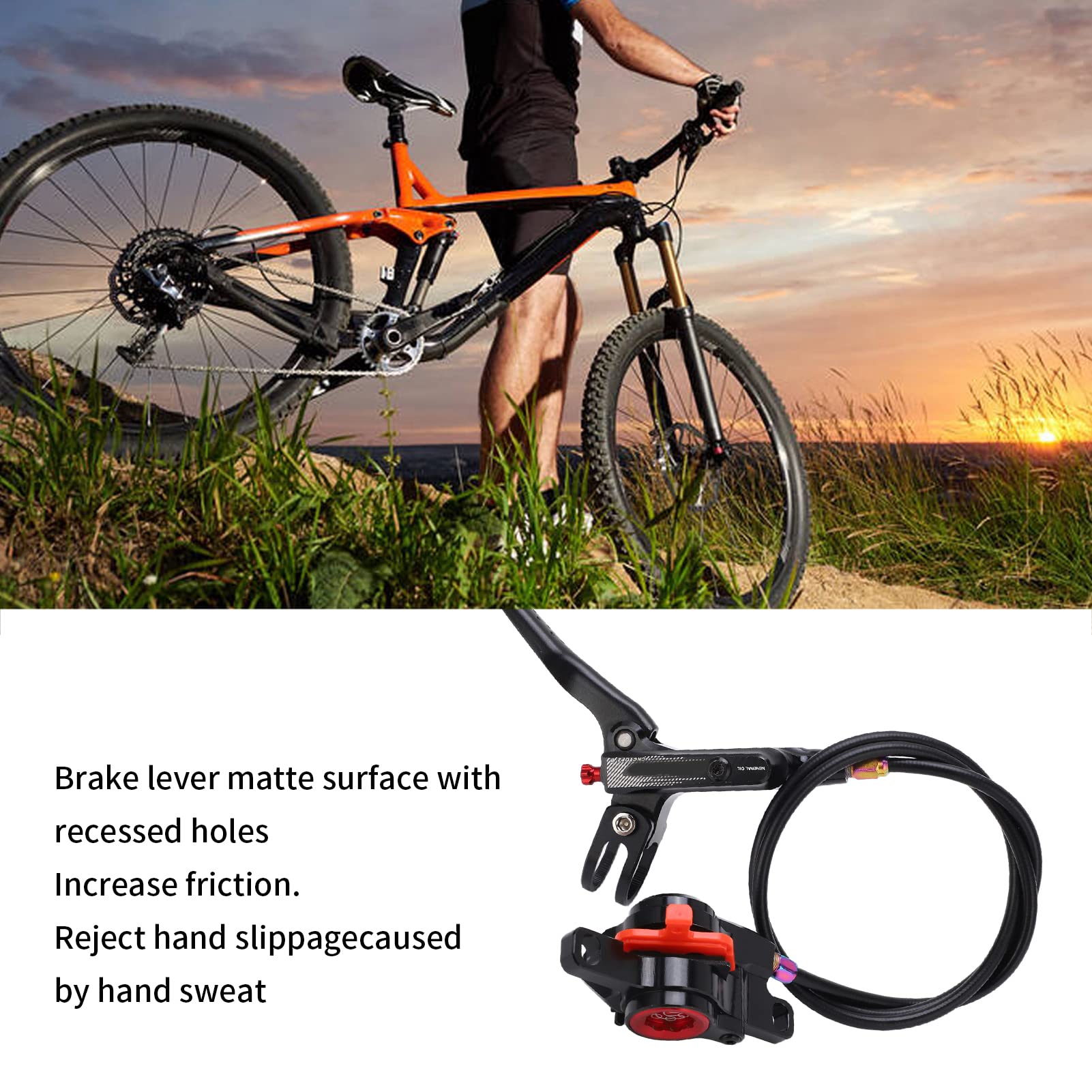Étriers de Frein à Disque hydrauliques Avant pour vélo