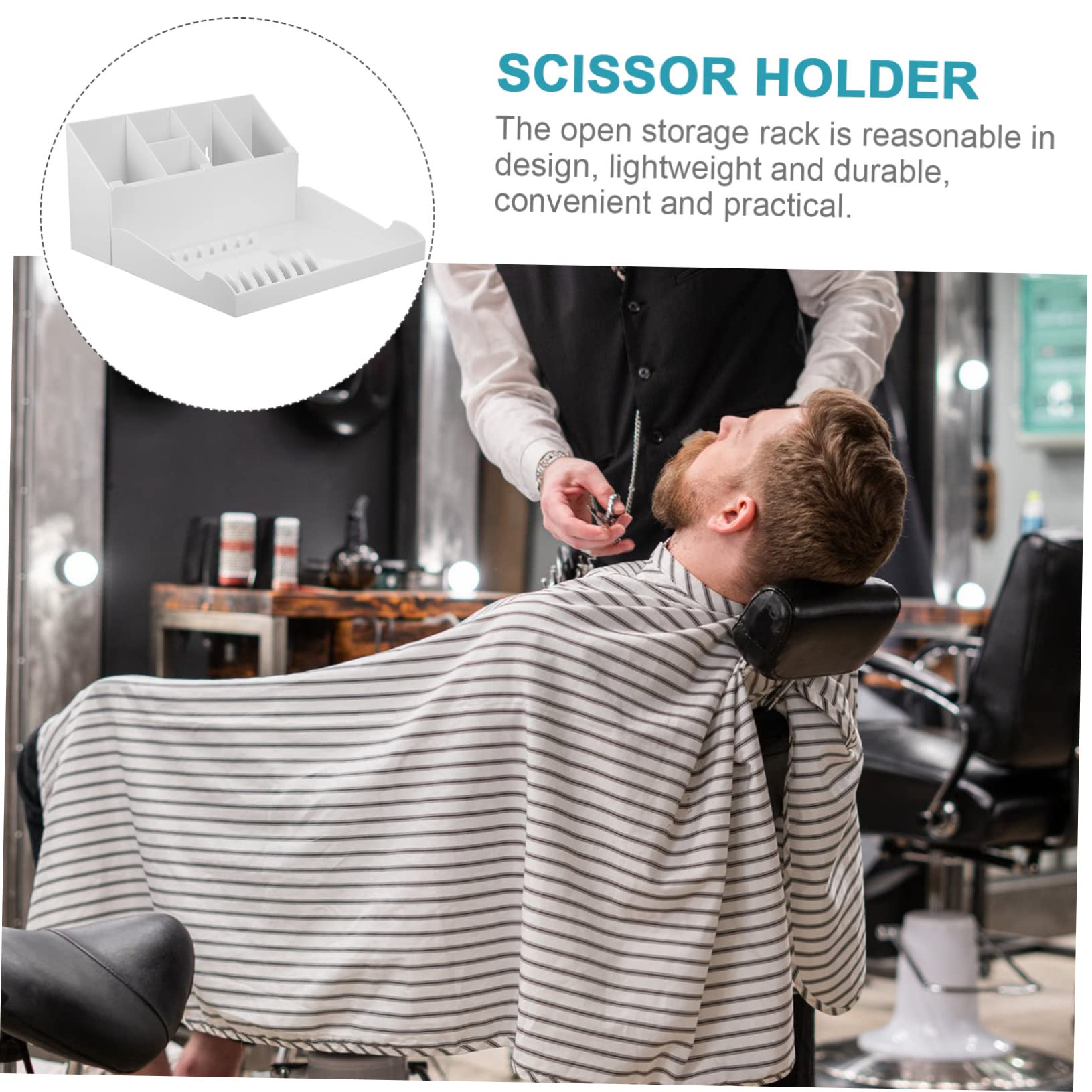 1ensemble Organisateur De Coiffure Boîte De Rangement Multifonctionnelle Pour Outils De Coiffure Complet Avec Plateau Pour Salon Et Usage Personnel