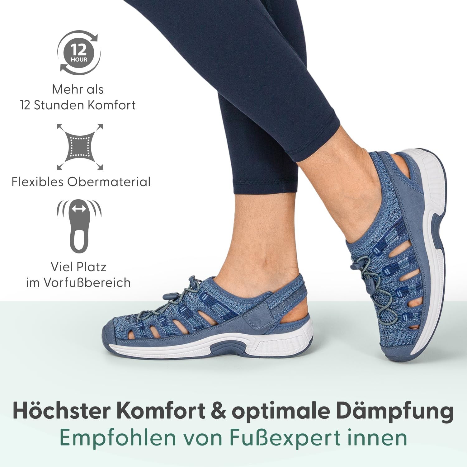 Orthofeet Laguna orthopädische Damen Fisherman-Sandalen