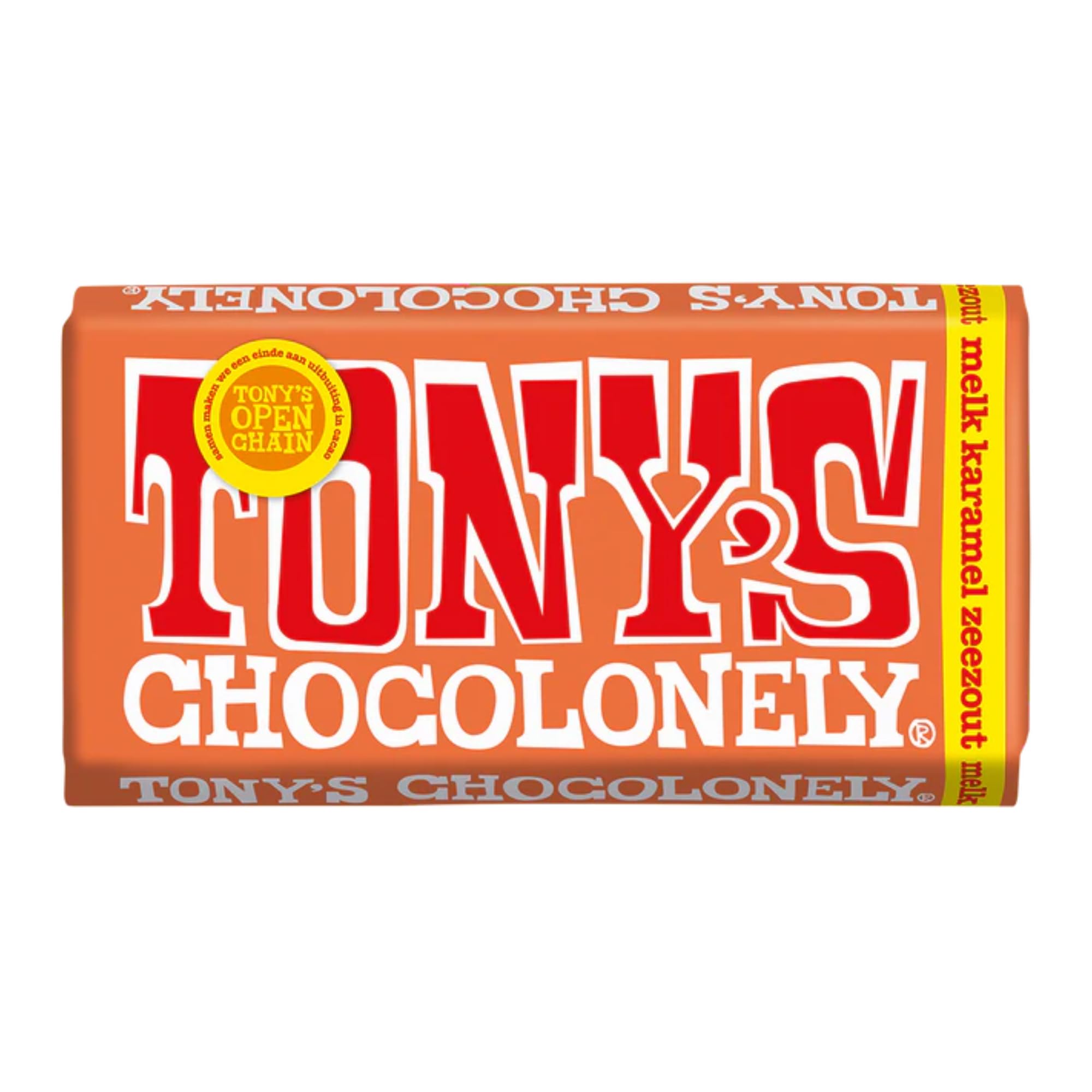 Caramello E Sale Marino | Tony'S Chocolonely | Tonys Chocolonely Chocolate Bars | 15 Pack | 2700 Grammi Total, Tonys Chocolate | Reep Cioccolato Al Latte