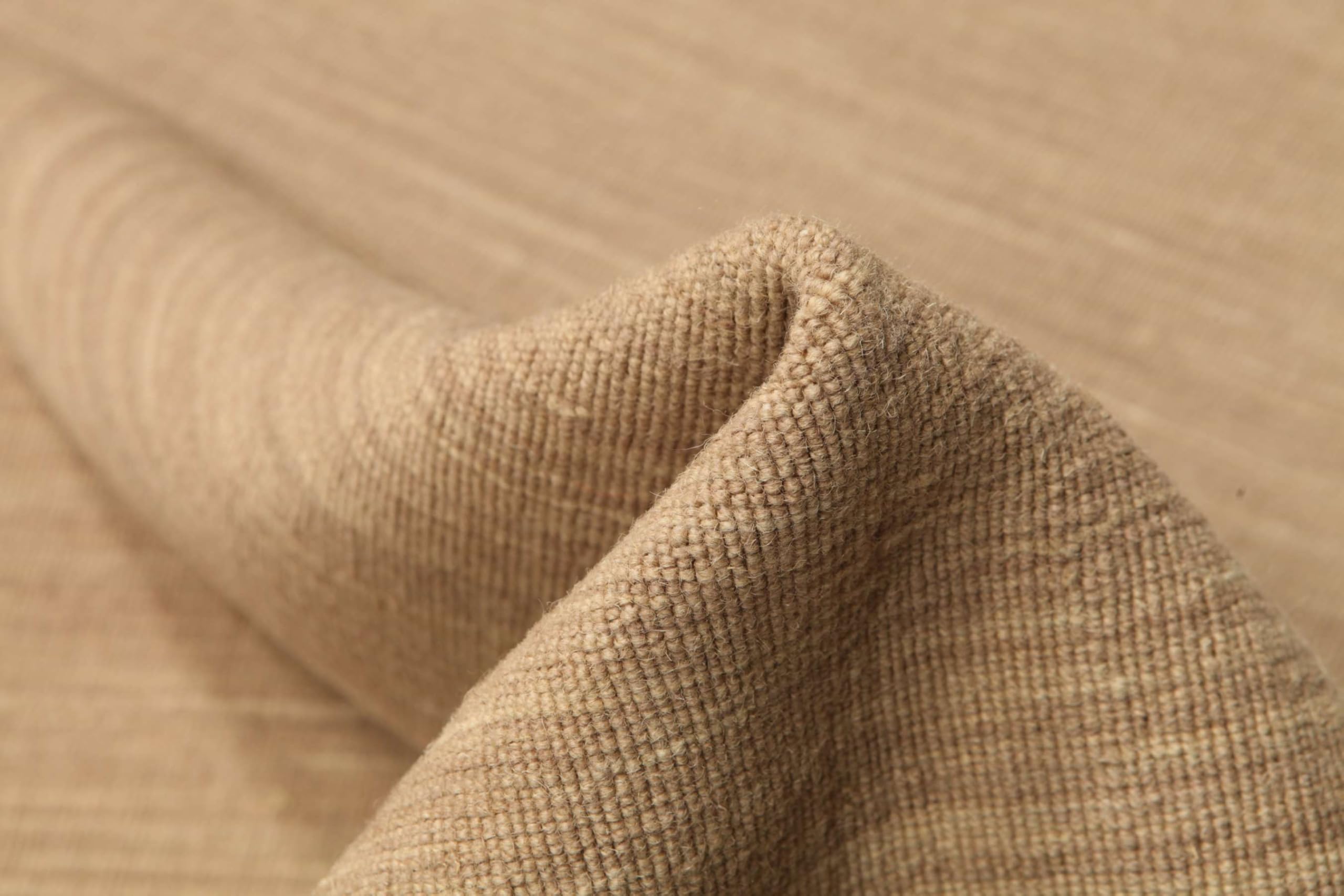 RugVista Handloom flat, Dywan, Kilimy, 200 x 250 cm, Prostokąt, Niski, Czyścić wyłącznie chemicznie, Certyfikat Care & Fair, Beżowy