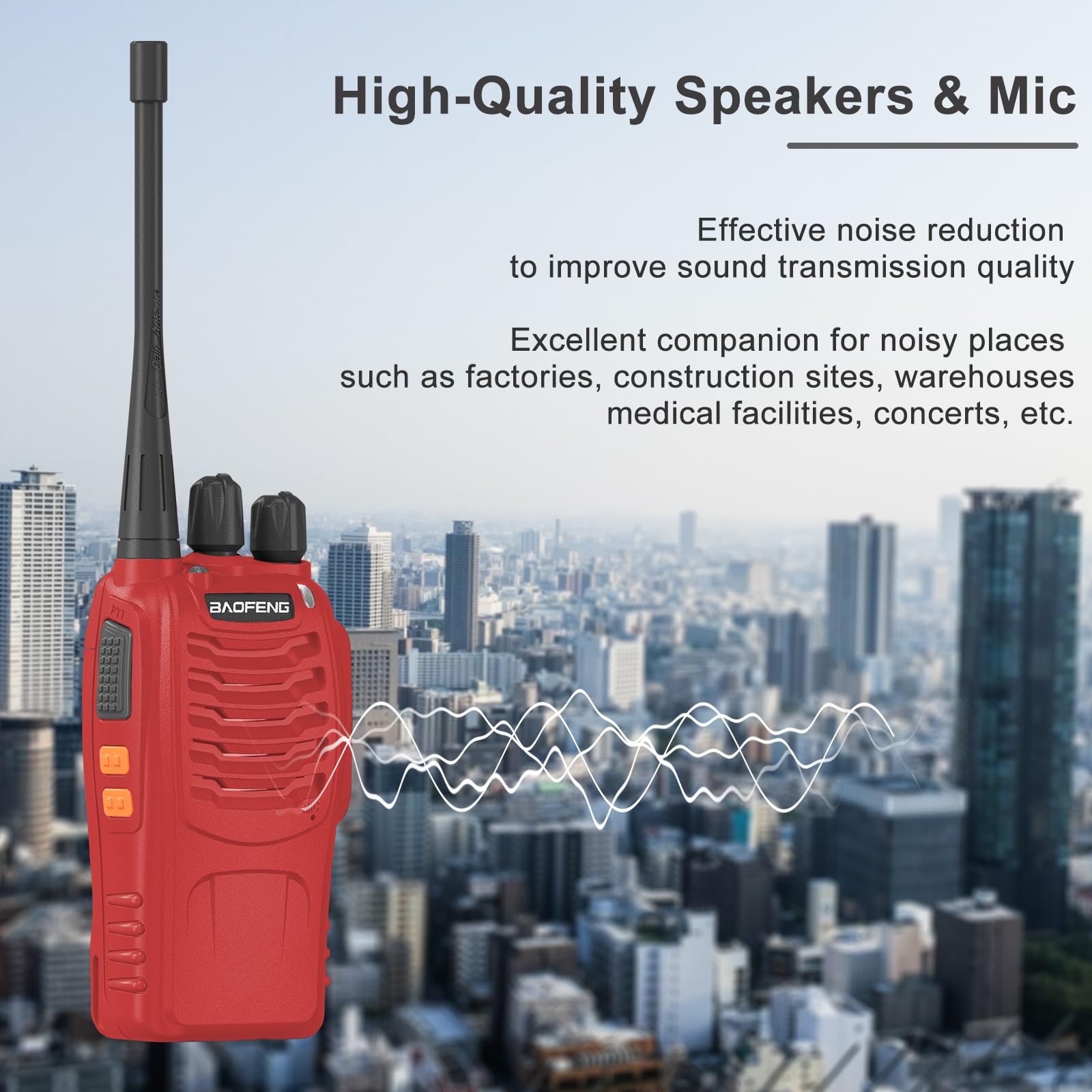 Amazon.com: BAOFENG BF-888S Walkie Talkie USB-C de carga de 16