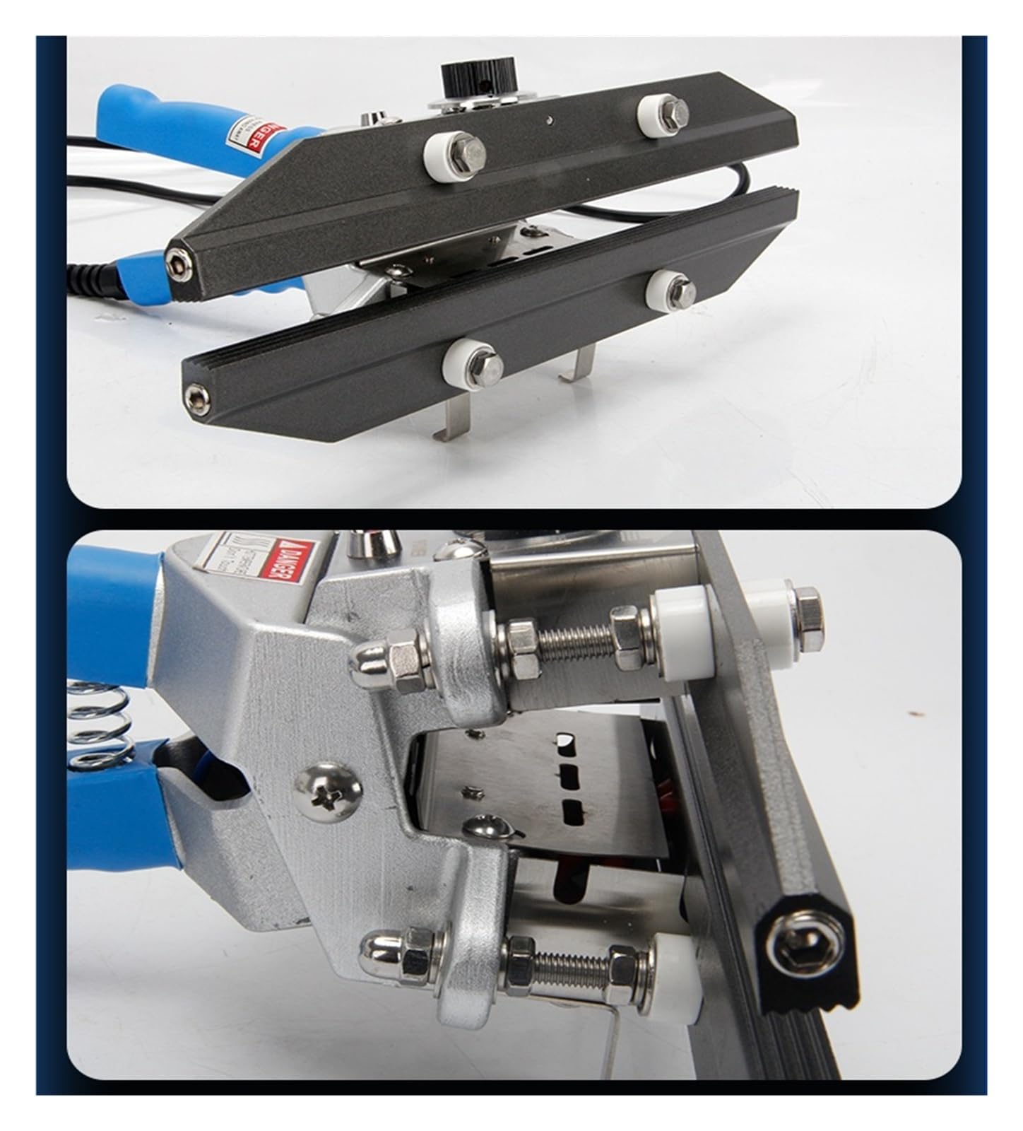 Selladora de impulso manual de 200-500 mm for bolsas de aluminio y papel kraft. Máquina selladora de impulsos térmicos.(500mm)