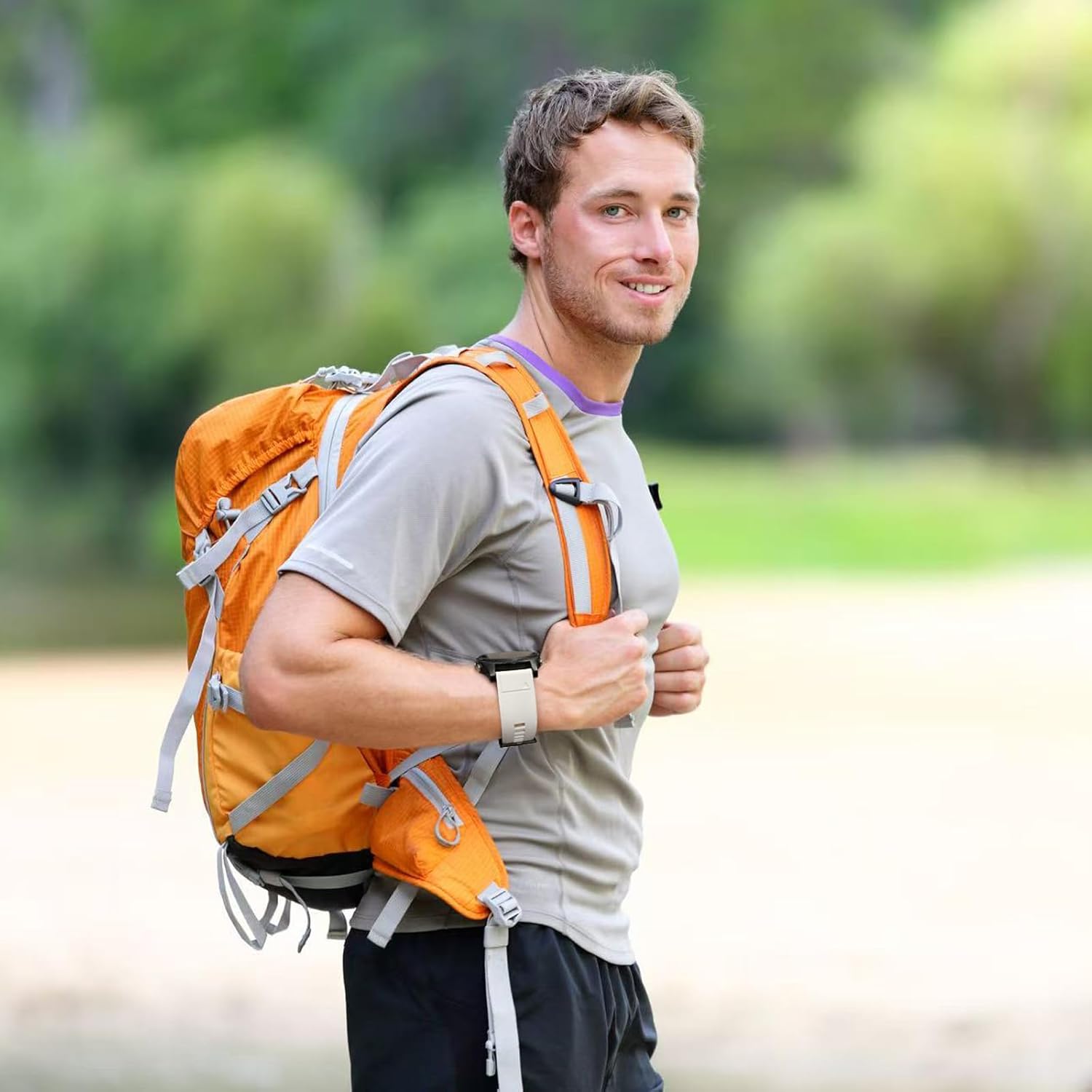 Quickfit Silicone Watch Band Compatible with Garmin fenix 8 47mm/Fenix 7/Fenix 6/Fenix 5, 22mm wristband straps for Garmin Fenix E 47mm/Fenix 5 plus/Fenix 6 Pro/Fenix 7 Pro - Image 7