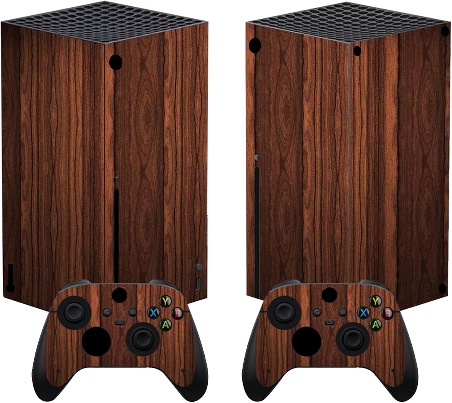 Console Skin Wrap Compatible with Xbox Series X (Green) image 4