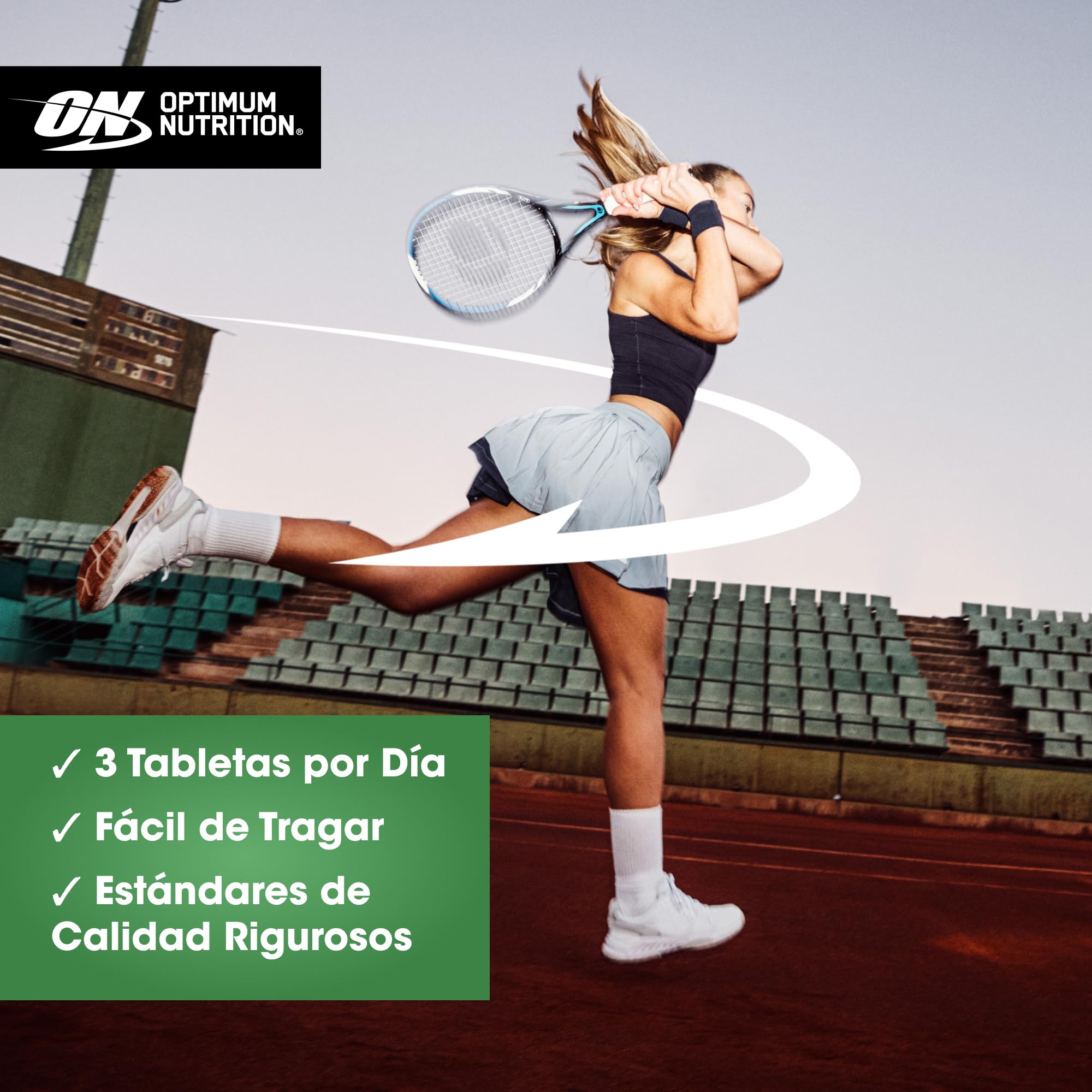 Optimum Nutrition Creatine – 3 g de Monohidrato de Creatina por Porción para Apoyar el Rendimiento durante el Entrenamiento de Alta Intensidad – 60 Raciones (180 Comprimidos)