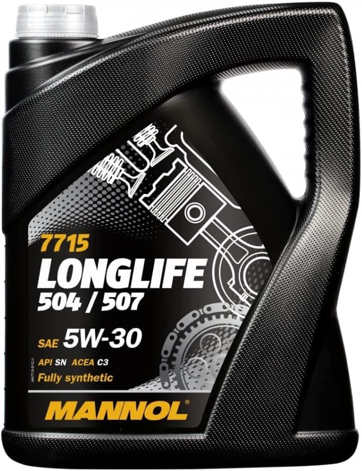 ARZER Longlife 504/507 5W30 C3 Fully Synthetic Engine Oil, 5 Litres