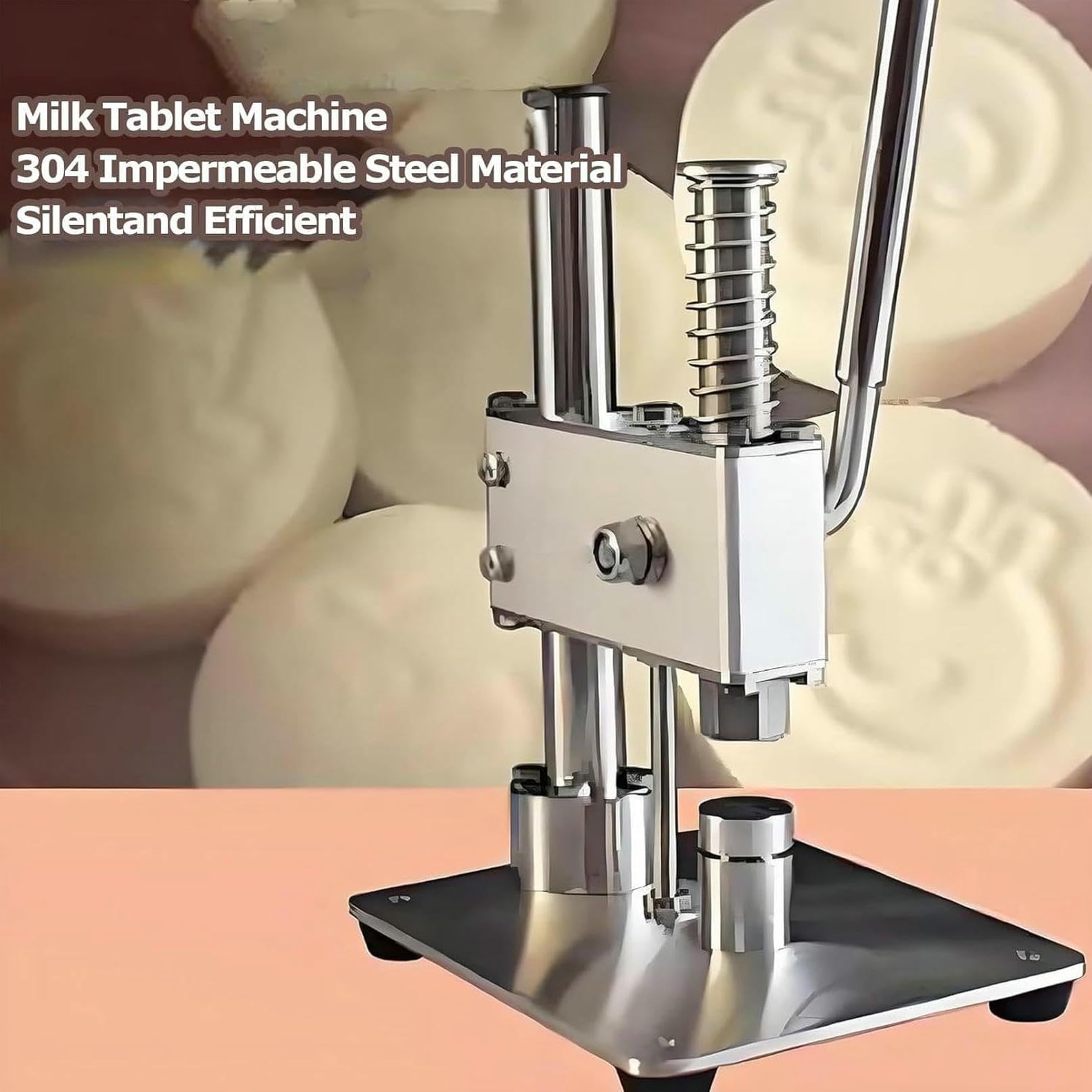 Prensa Manual para tabletas, máquina casera para Hacer tabletas de Leche, Pastillas de azúcar y rebanadas, con Mango extendido, Herramienta de prensado para Cocina doméstica