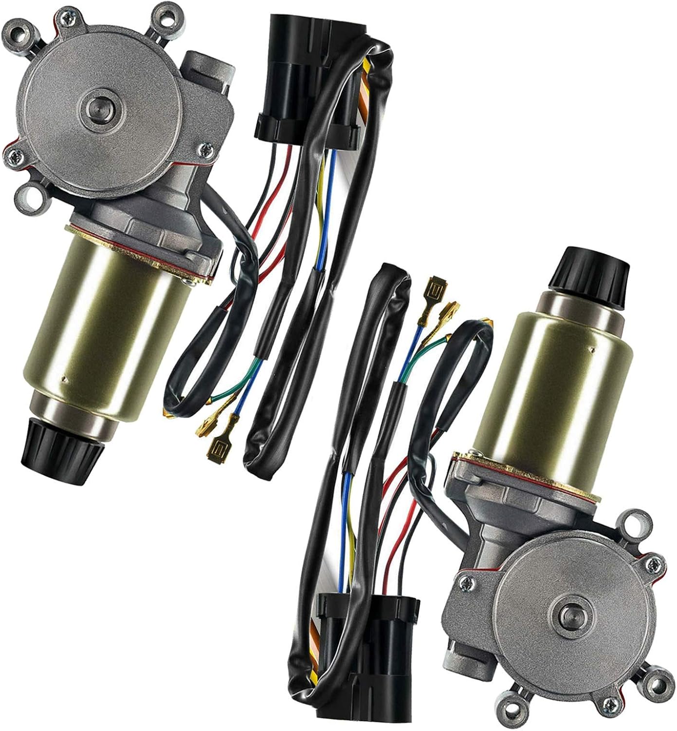 A-Premium 2-PC Left & Right Headlight Headlamp Motor Compatible with Chevrolet C4 Series Corvette 1991 1992 1993 1994 1995 1996, 5.7L, Driver and Passenger Side