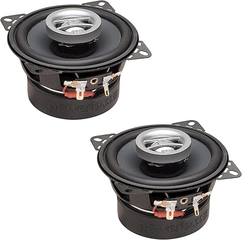 PowerBass Altavoces coaxiales OE-402-4" 40Wrms 120Wmax (2-Ohm) - Par