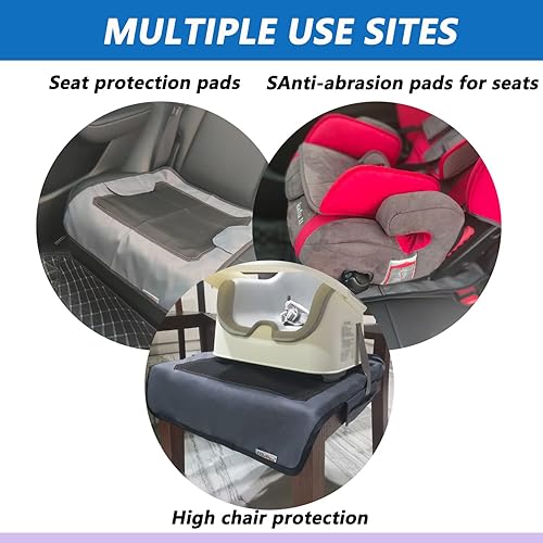 Miniatura 3 de Funda protectora extra grande para silla elevadora, funda de asiento para silla alta de comedor, funda de asiento para silla elevadora, respaldo de