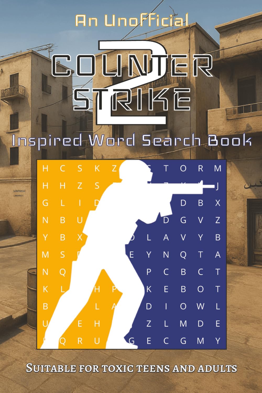 Counter Strike 2 Inspired Words Search Book: Word Searches with Easy to Read Print about CS, Callouts, Maps and More (6x9 inches, 111 pages) 50+ ... Gift for Vacations, Holidays and Free Time