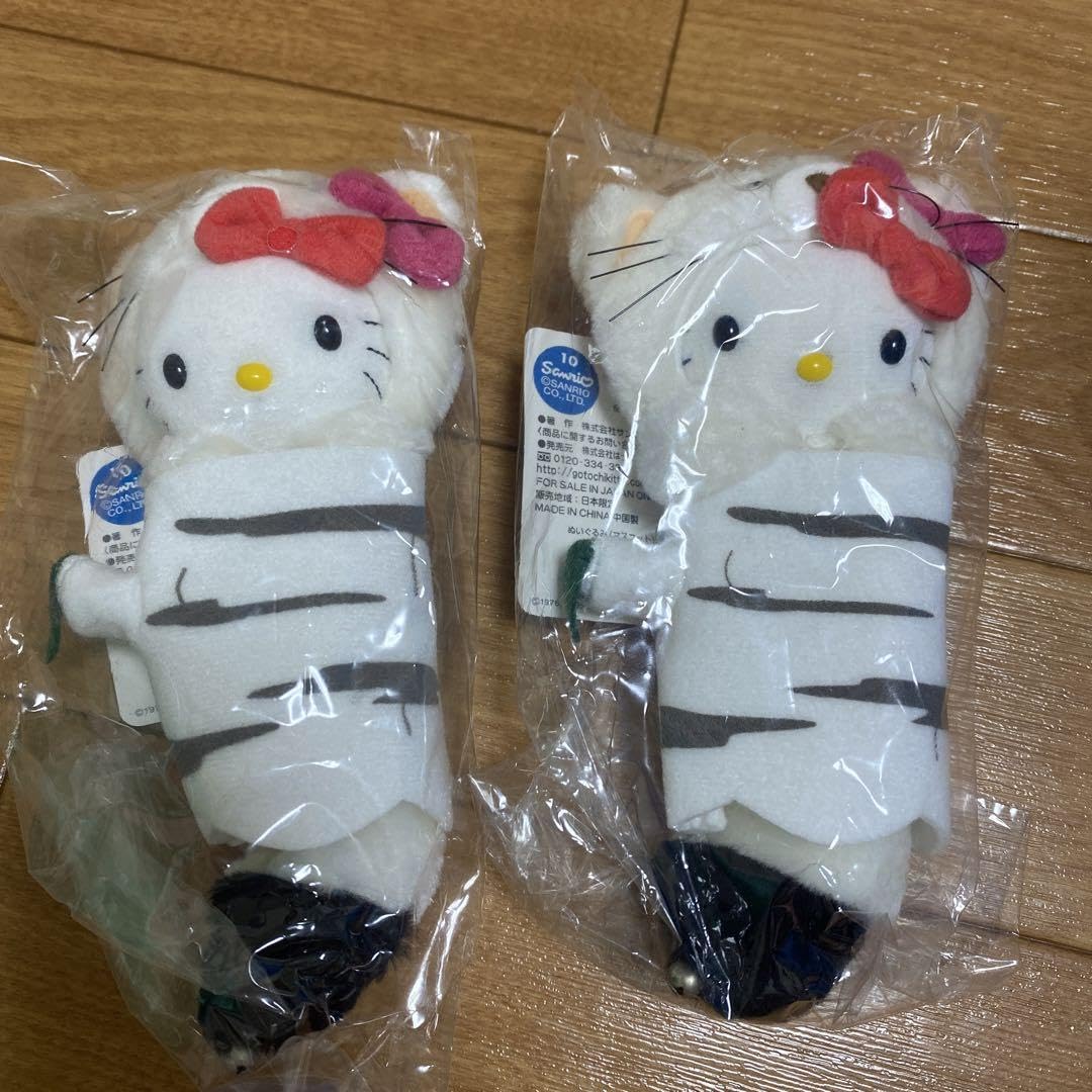 Amazon.co.jp: ご当地キティ 信州限定 オコジョ キティぬいぐるみ 2個 