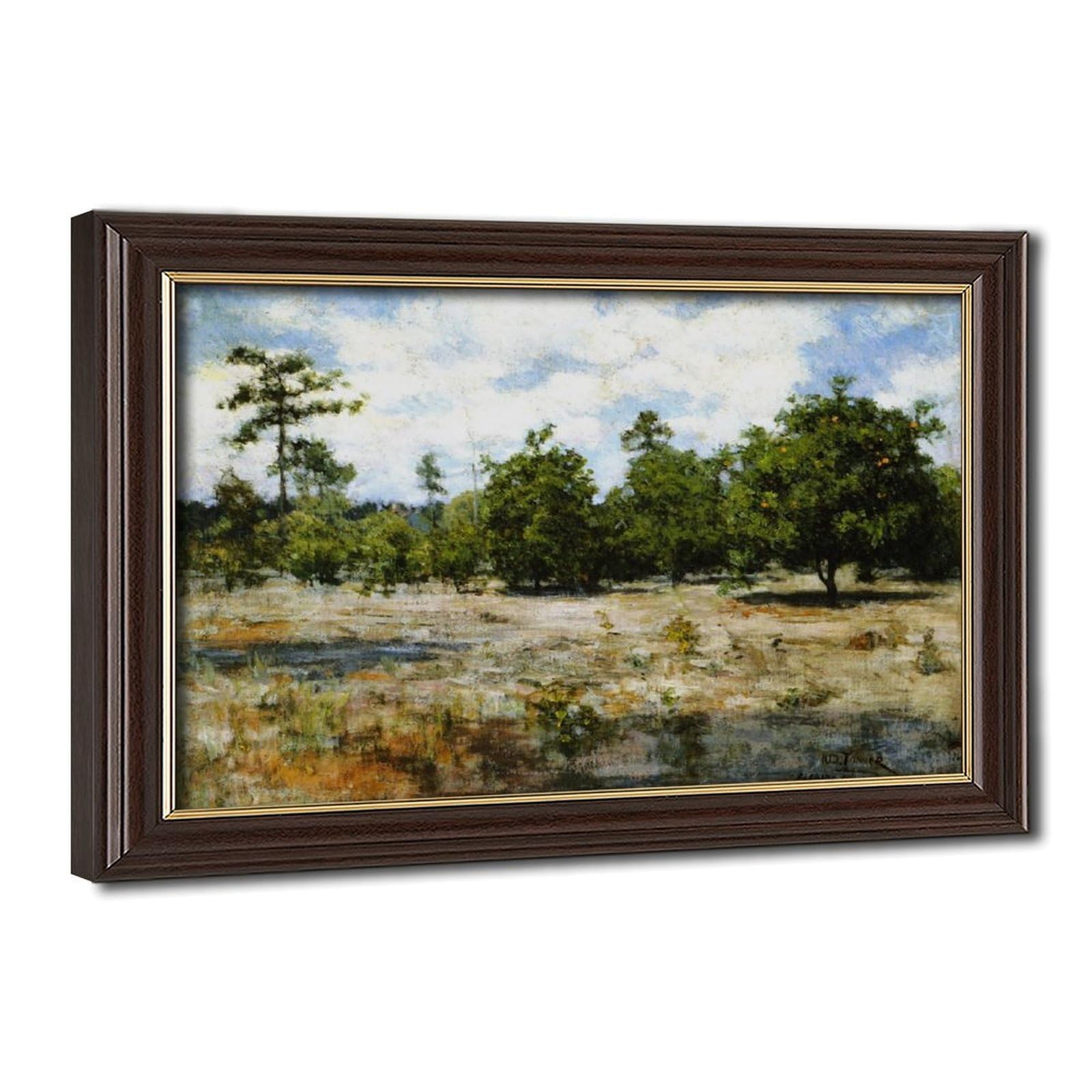 Impression sur toile Florida avec cadre suspendu anti-reflets - 8
