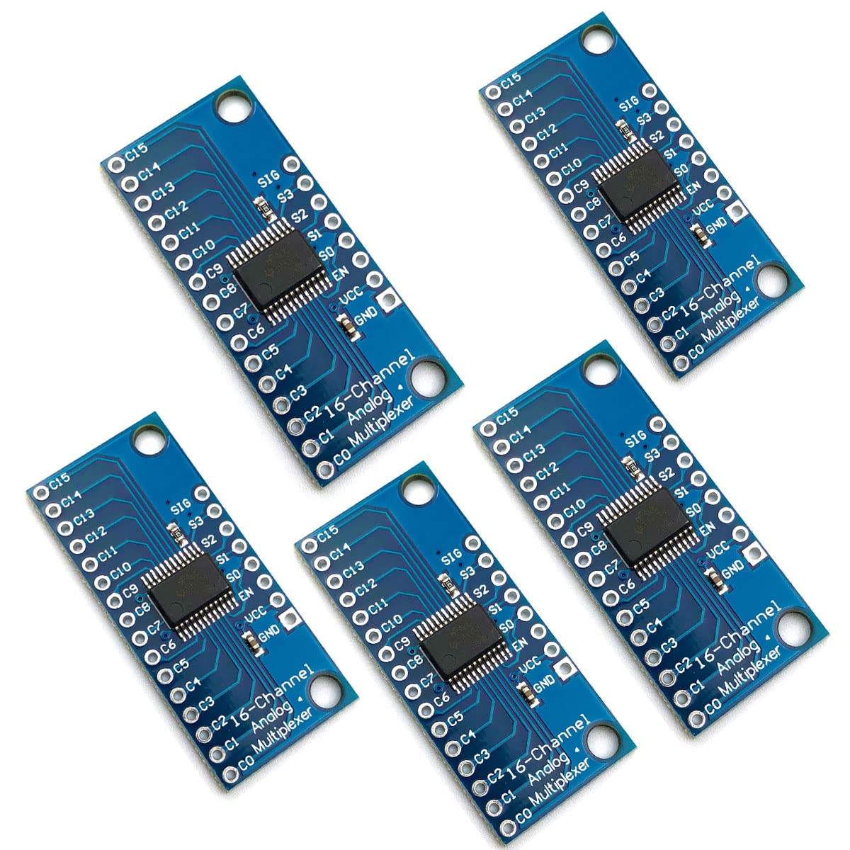 Wii Nunchuck 5-Pack Adapter Boards I2C Interface For Arduino
