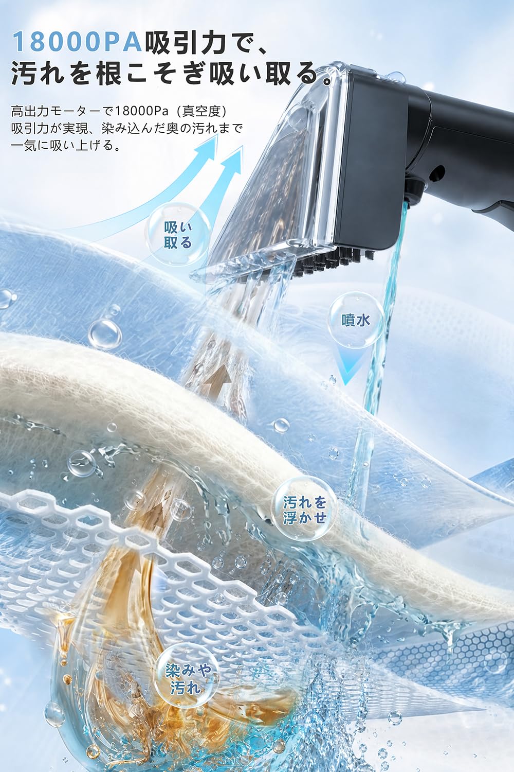 Amazon | 【史上最小サイズ】Yadea R3 ultra カーペットクリーナー
