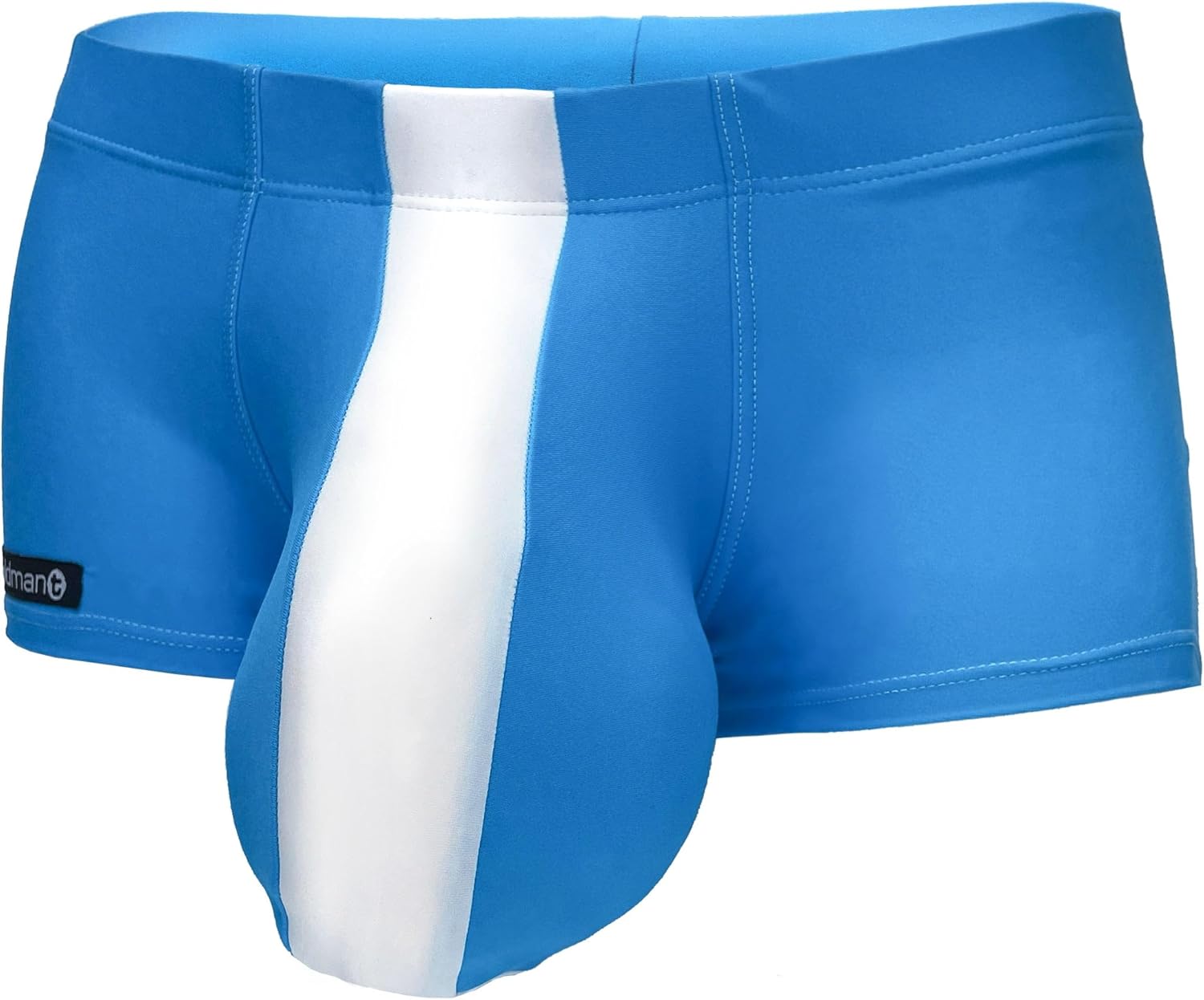 Wildmant Monster Cock Swim Square Cut Teal/White