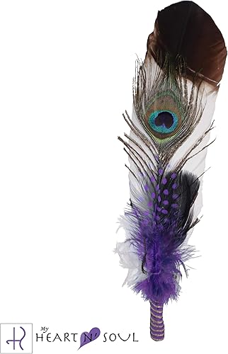 Miniatura 8 de Nuevo kit de manchas con salvia, pavo y plumas de pavo real, limpieza energética única en casa, limpieza de práctica espiritual en casa,