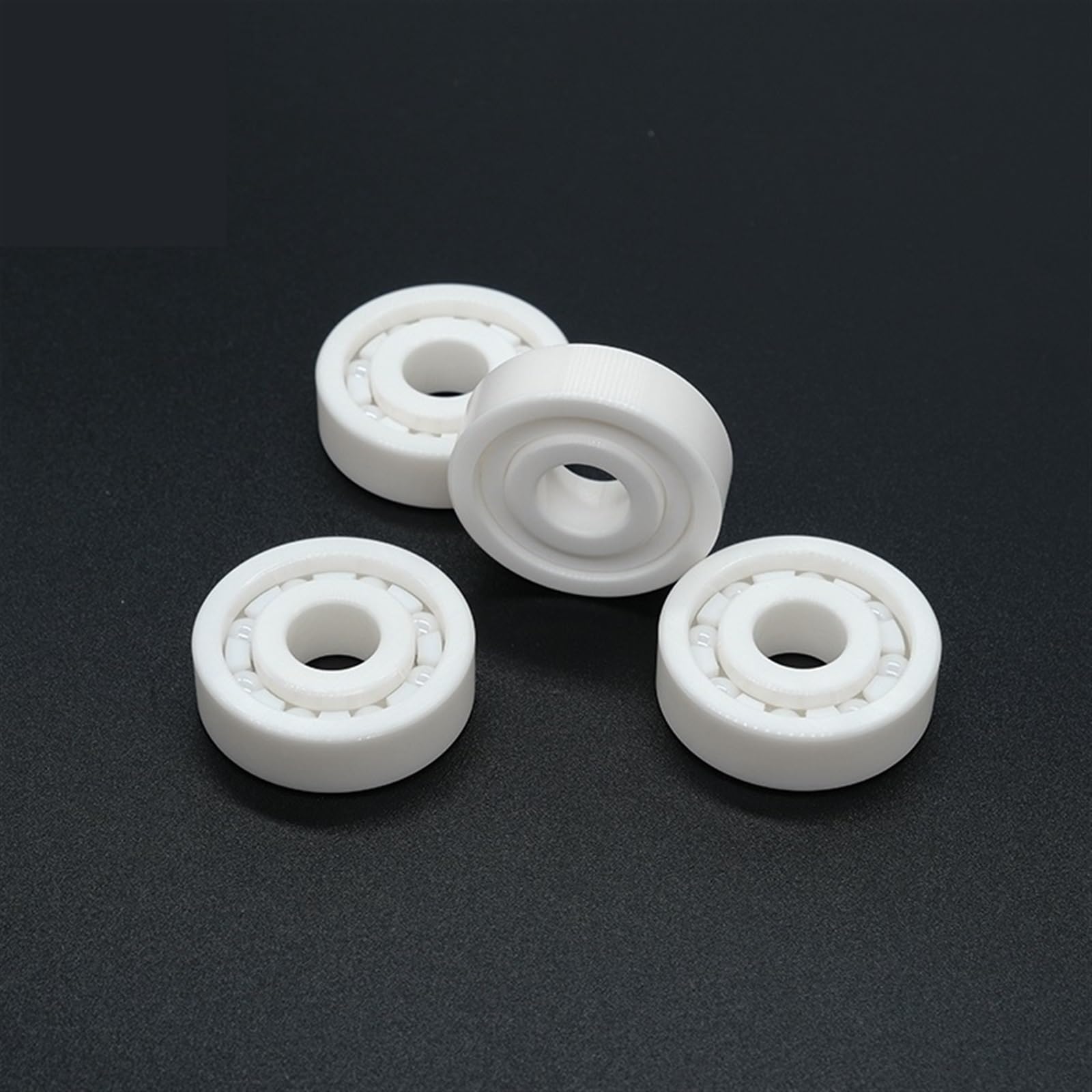 Rodamientos de bolas de circonio 6204 ZrO2 de alta pureza 7