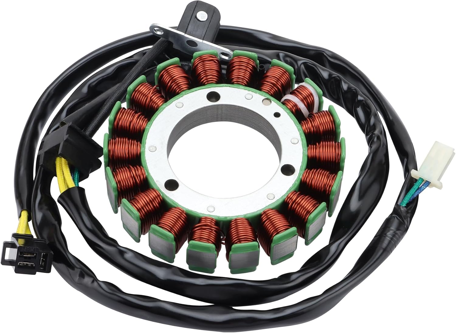 GOOFIT Motorcycle Stator Coil Replacement for 32101-24B02-000 LS650 Savage 1986-2004 Boulevard S40 2005-2017 ST400V LS400F LS400U LS400P