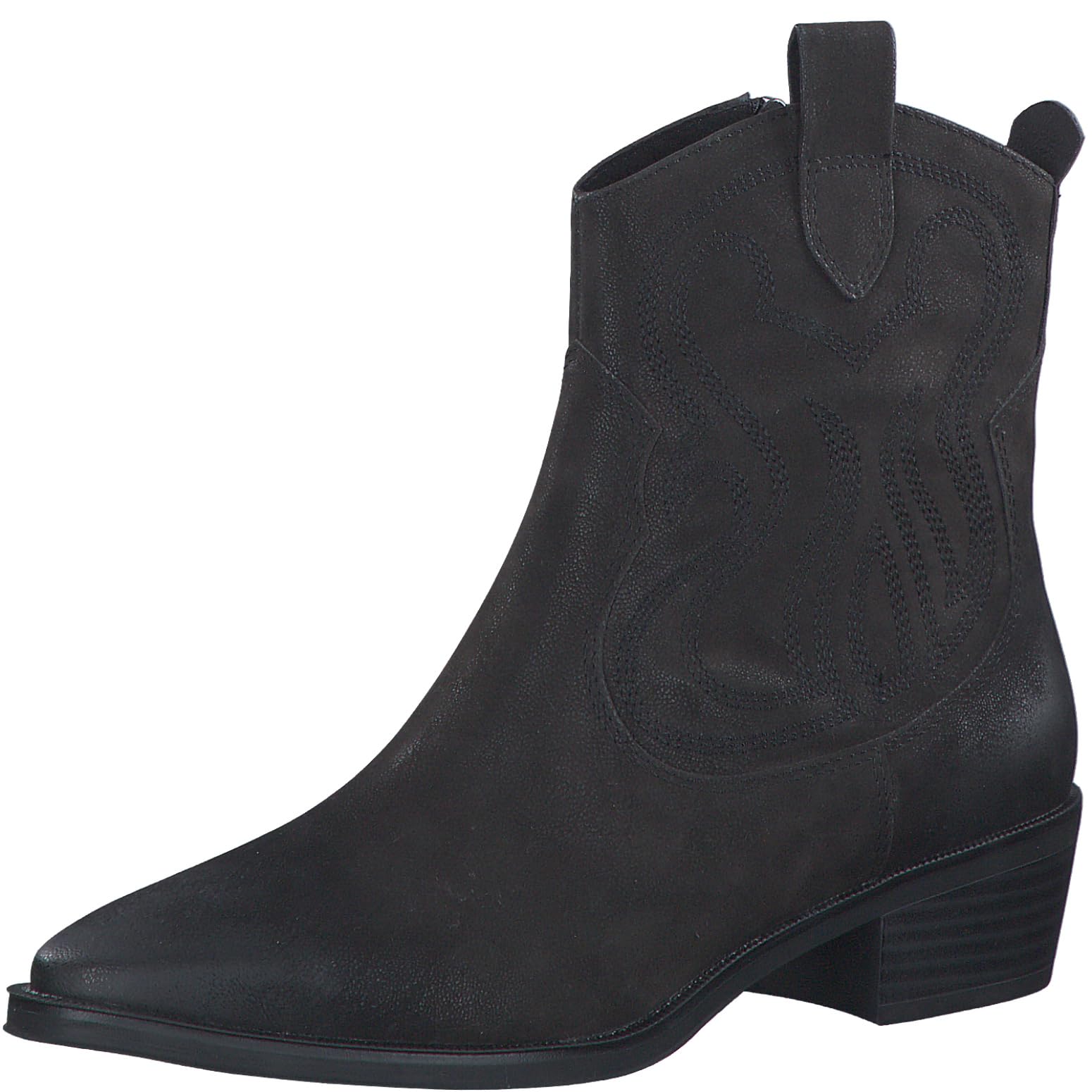 MARCO TOZZI Women's 2-25081-41 Boot Flat, Black, 4