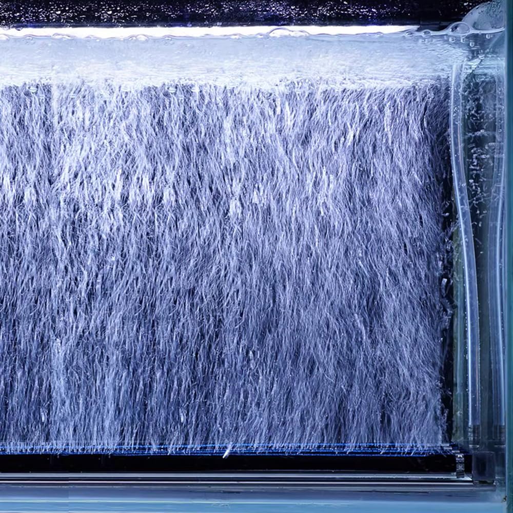 Japanischer Luft-Diffusor für Teiche und Aquarien, Tauchbelüfter aus Gummi, leise und hohe Effizienz, ideal für die Aufzucht von Fischen, Teichen, Hydrokultursystemen (4 Reihe/Ø 60 cm)