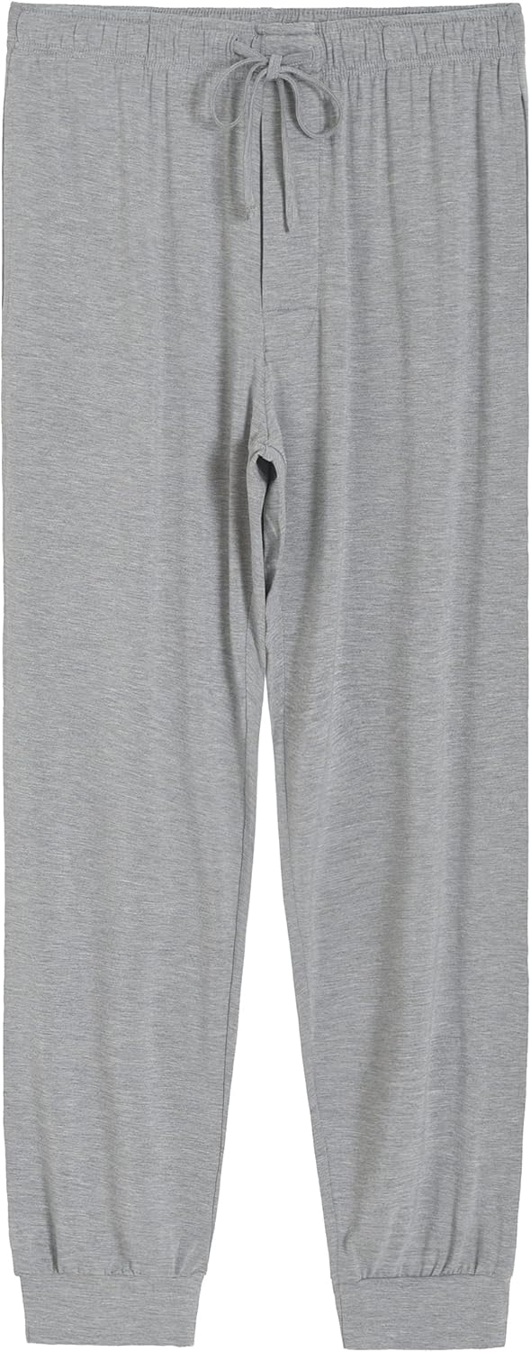 Latuza Men's Viscose Sleep Shirt Jogger Pajama Pants Lounge Set - Image 4