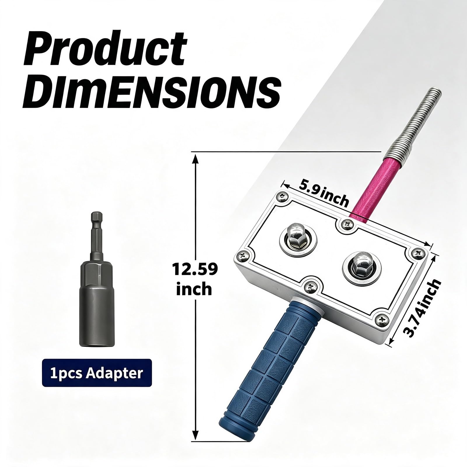 Outil de traction fil d'électricien, outils de filetage de câble portables | Ergonomique antidérapante, for conduits et tuyaux cachés, tire-fil à une seule personne permettant d'économiser du travail