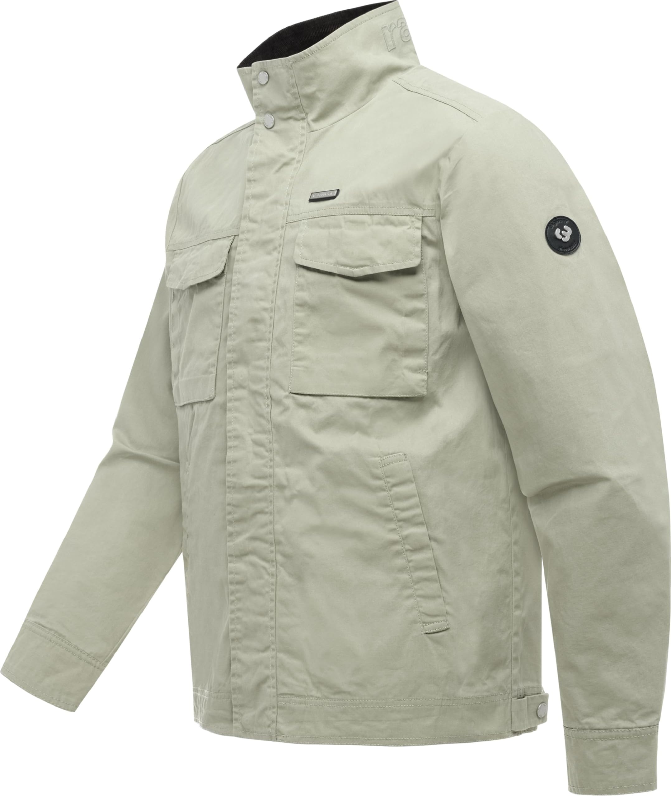 Ragwear Męska lekka prosta kurtka przejściowa, krótka kurtka z kieszeniami na piersi, Murpho Vintage S-XXL