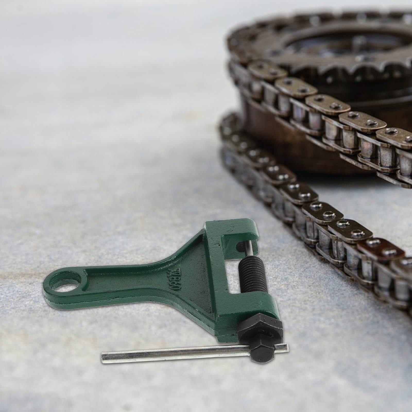 Abaodam Outil Coupe-chaîne Agricole Métallique Solide, Briseur de Chaîne Multifonction pour Réparation et Suppression, Accessoire Précis pour Chaînes de Machines Agricoles, Vert