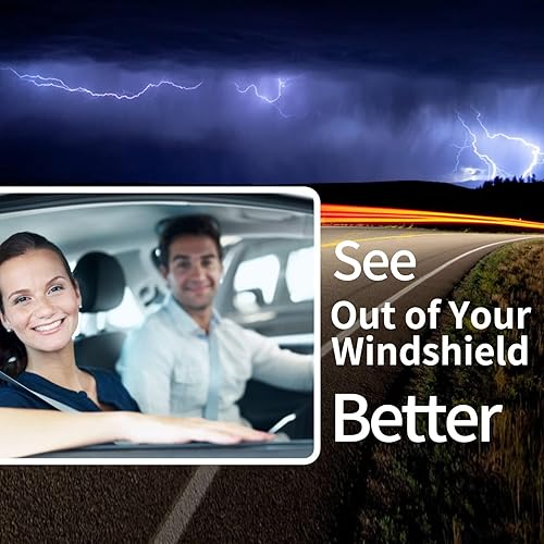 Miniatura 7 de New Vision Repuesto de limpiaparabrisas para Toyota Higlander, fácil de instalar y alto rendimiento para todas las estaciones, limpiaparabrisas de