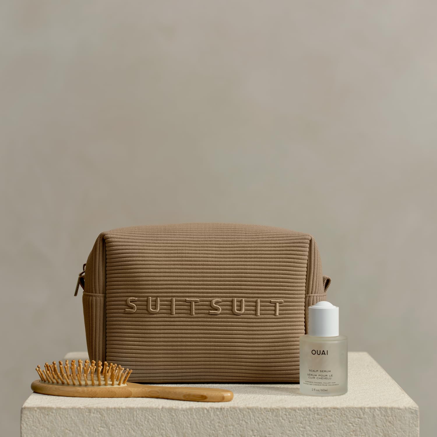 SUITSUIT Fusion - Toilettas Dames - Make up Organizer tasje - Toilettassen XL - Iced Coffee