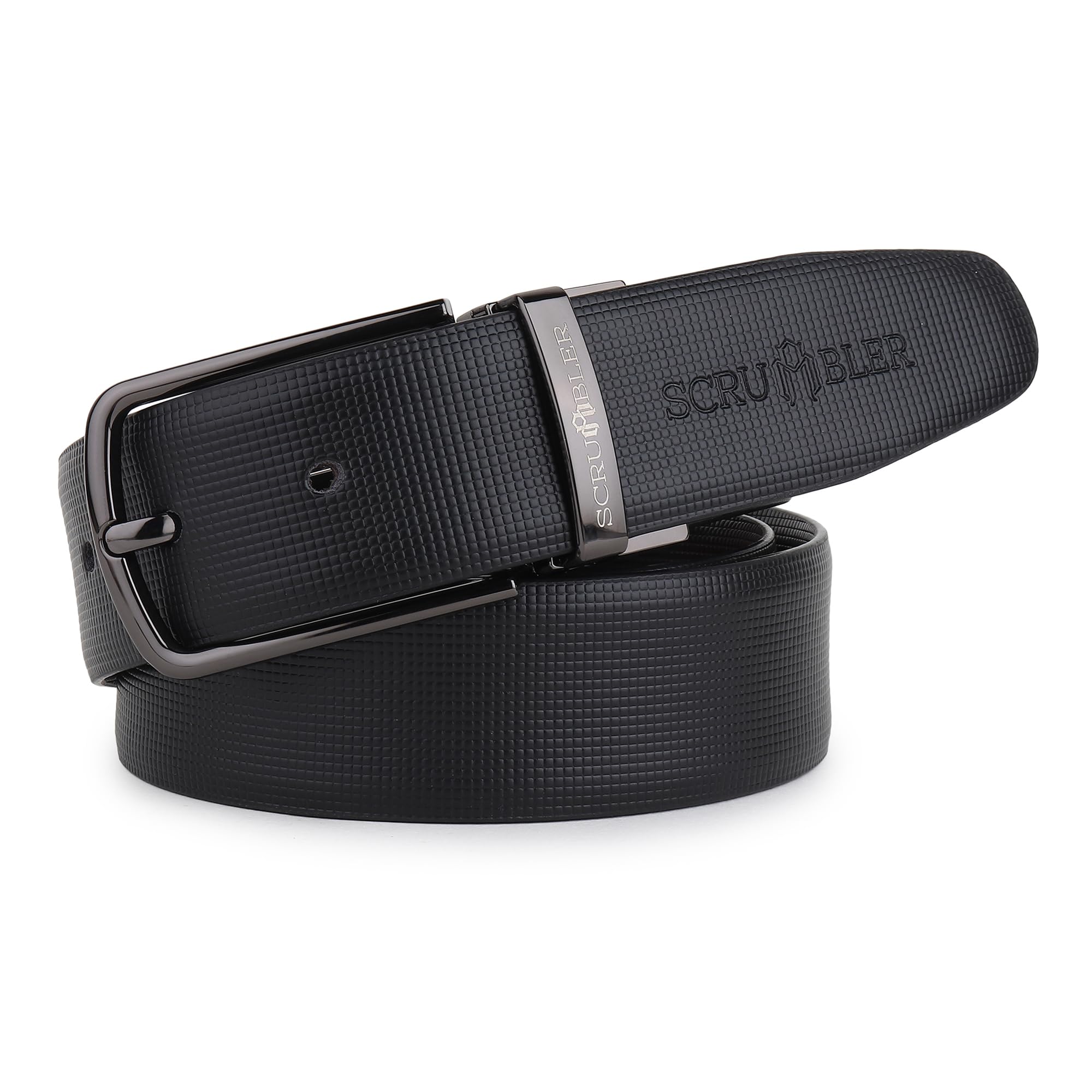 Reversible Italian Leather Belt for Men, Genuine Leather Belt for Formal & Casual, Original Top Grain (Black and Brown) Leather Belt,5-Year Warranty-image-36