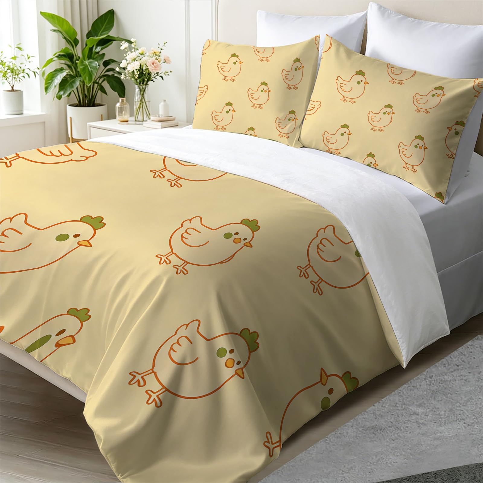 Parure de lit trait simple housse couette 240x260cm microfibre literie 2 personnes dessin au trait