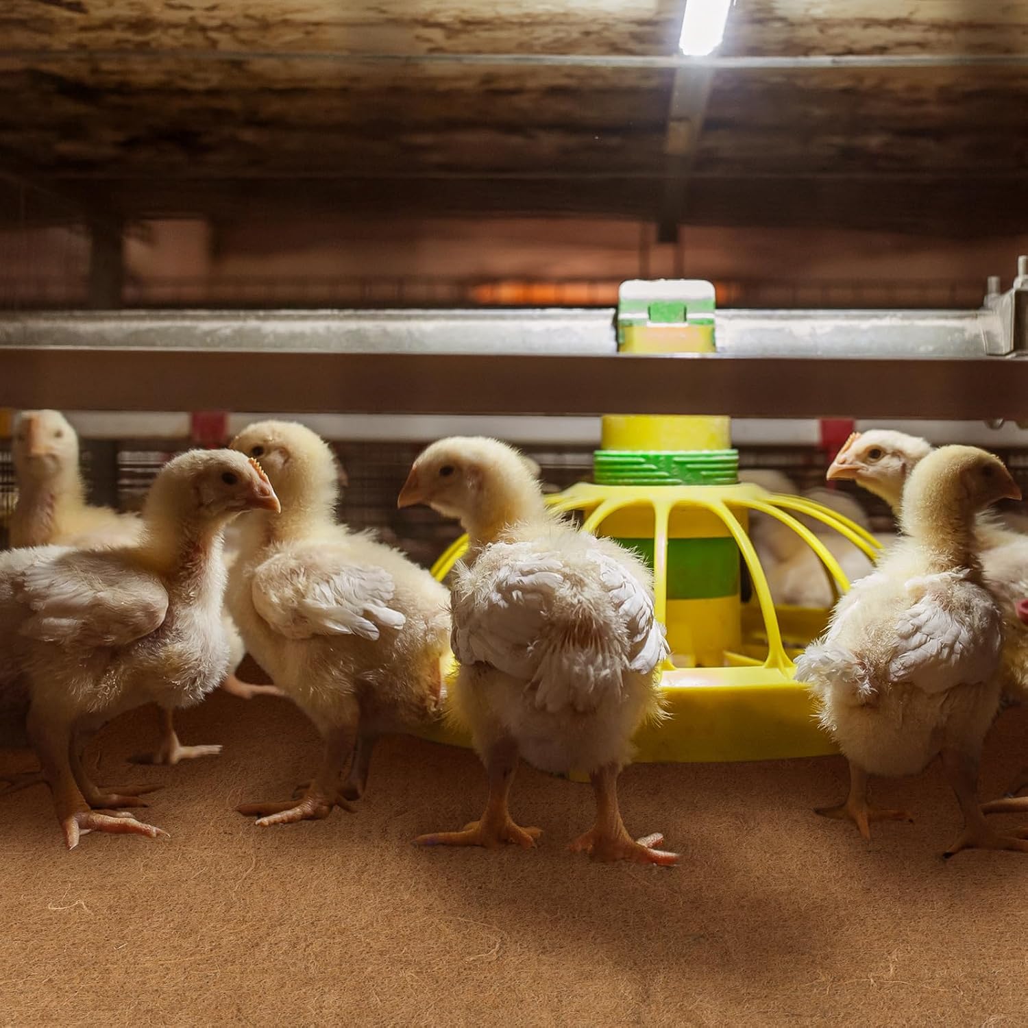 8 Pack Jute Chicken Nesting Pads for Red Barn Brooder, 45 x 22 Inch Large Nest Mats Nesting Brooder Liners for Red Barn, Chicken Coop, Poultry and Small Birds