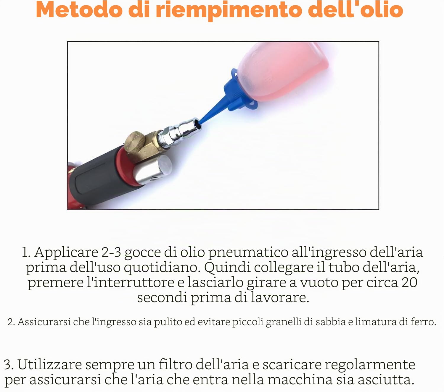 Mini levigatrice orbitale ad aria compressa, levigatrice oscillante, lucidatrice, alta velocità 12000 RPM, levigatrice con platorelli da 50 mm e 75 mm, nero