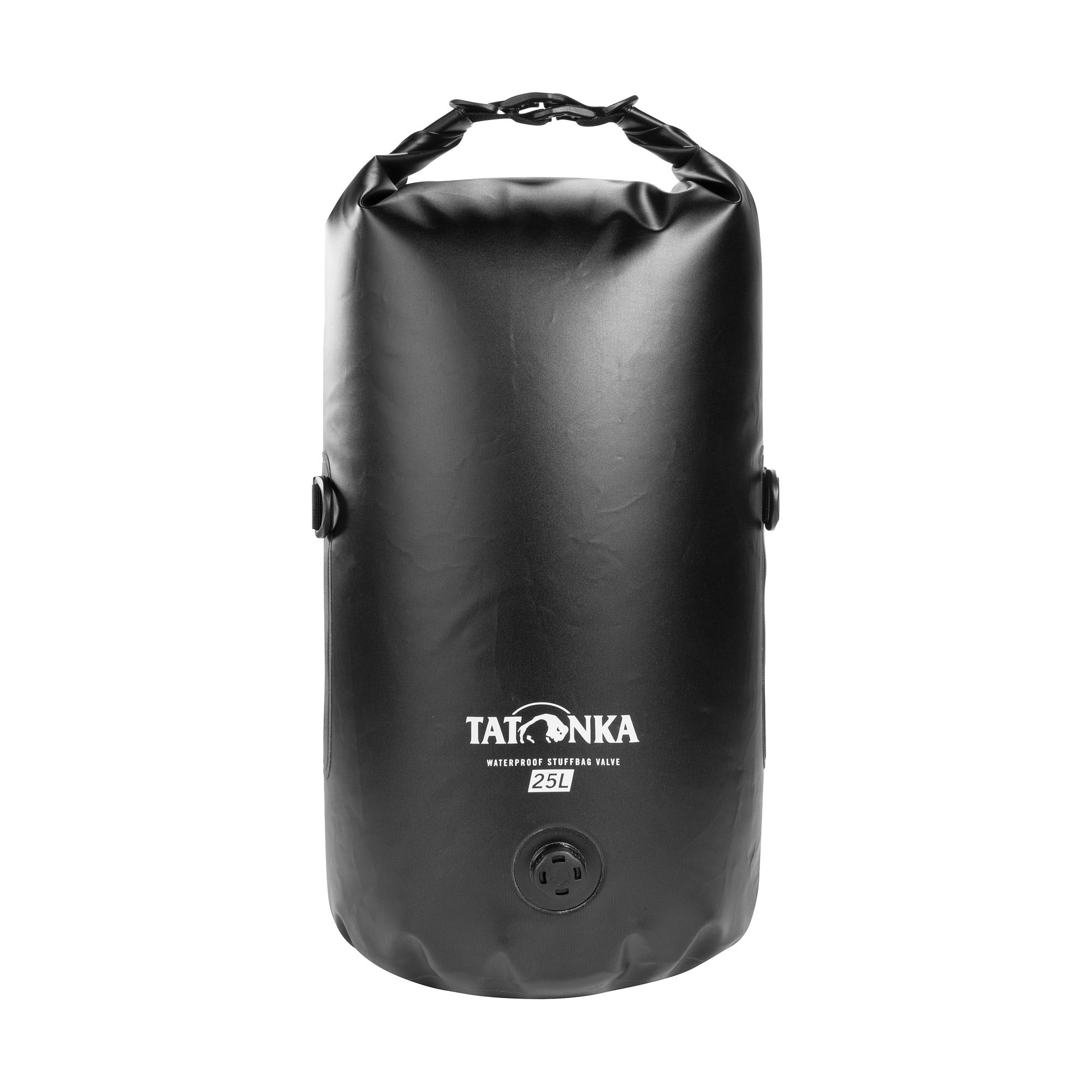Tatonka WP Stuffbag Valve (15/25 / 48 L) - Leichter, wasserdichter Packsack mit Rollverschluss und Ventil zur Volumenkomprimierung in verschiedenen Größen