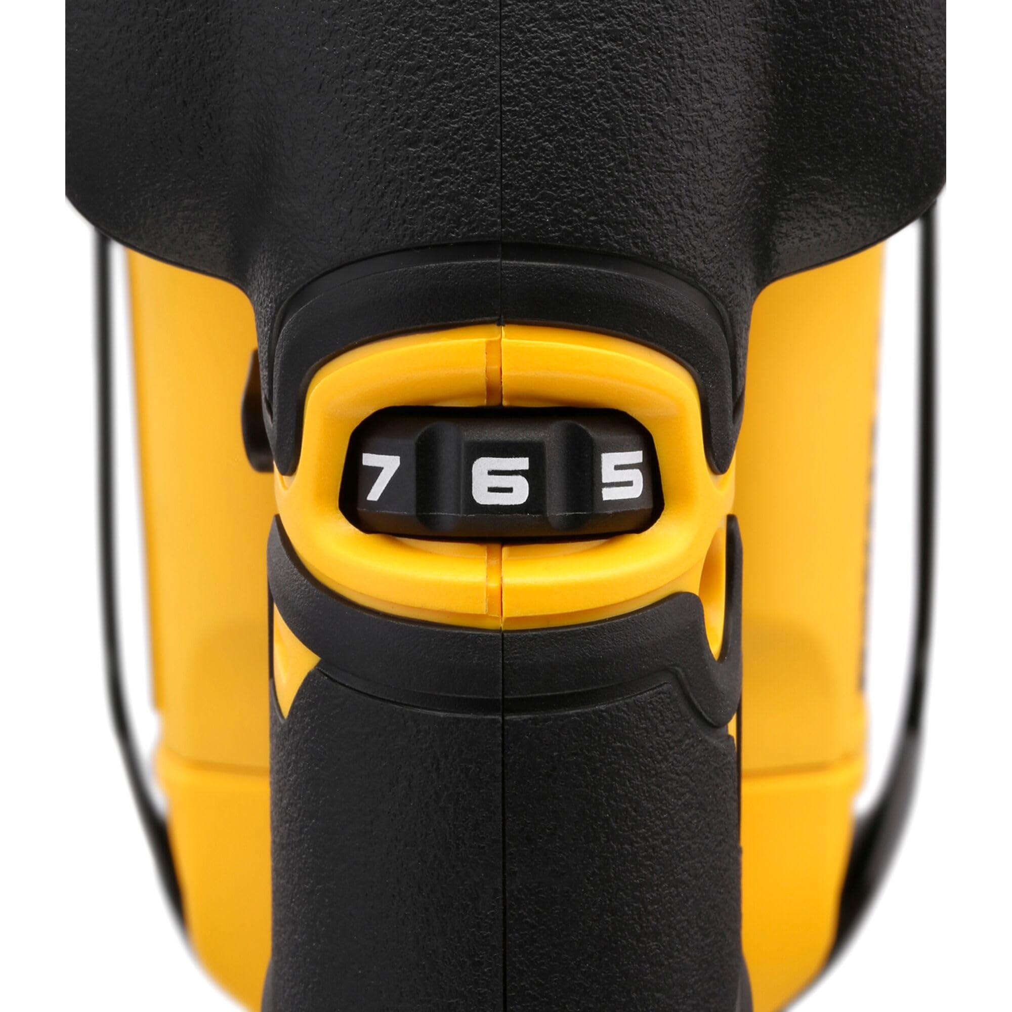 DeWalt DCS334NT-XJ DCS334NT-XJ-Sierra de Calar sin escobillas XR 18V sin cargador/batería con maletín TSTAK II, Negro Y Amarillo