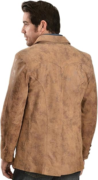 mens leather western sport coats
