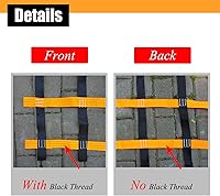 Vista 4 de Red de escalada de línea ninja, red de carga de escalada al aire libre, juego de columpios de escalera de escalada en la selva, gimnasio, parque