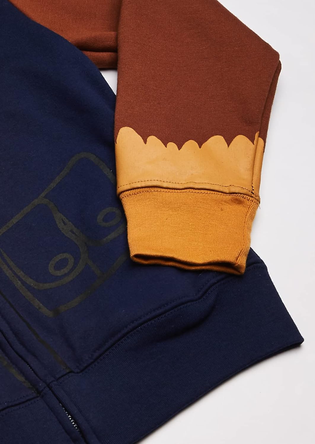 Paw Patrol Chase Costume Zip-up Hoodie Sweater - Image 5