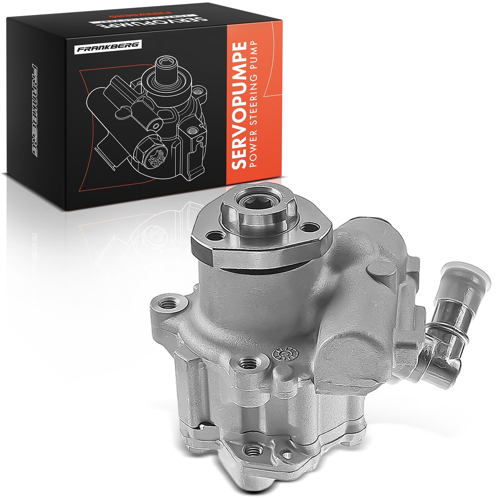 Frankberg Servopumpe Hydraulikpumpe Lenkung Kompatibel mit Golf III 1H1 1H5 2.8L 2.9L 1992-1997 Vento 1H2 2.8L 1992-1998 P.a.s.s.a.t 3A2 35I 2.8L 1991-1996 Replace# 1H0145157