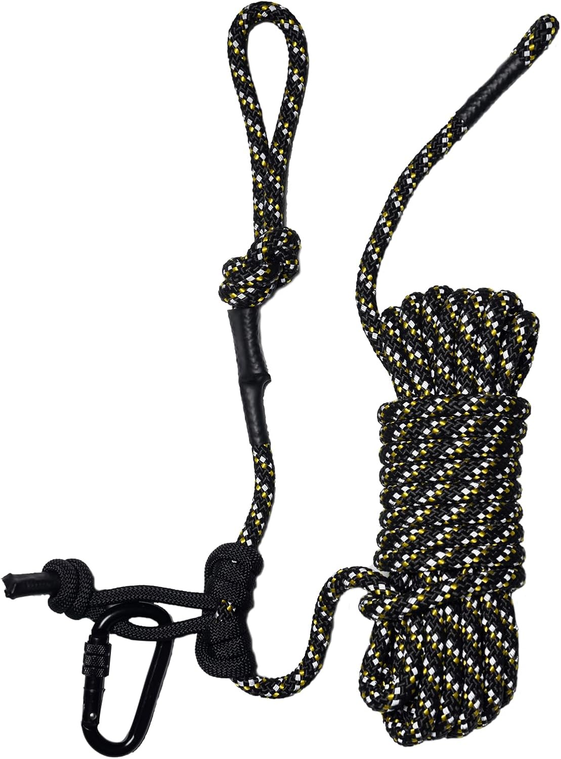 30FT(12mm) Tree Stand Safety Line for Hunting, Tree Tether for Tree Stand and Ladder Stand