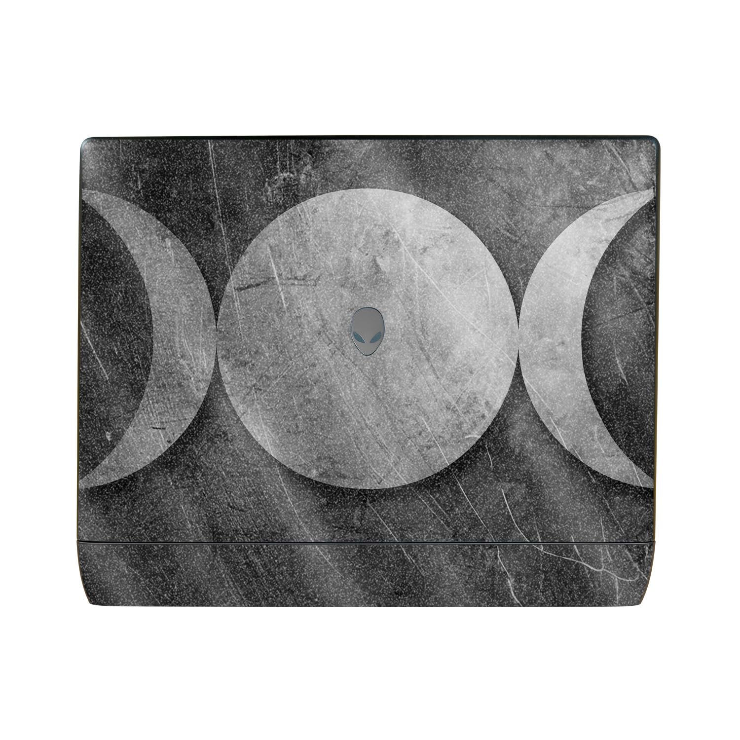 Glossy Glitter Laptop Skin Compatible with Alienware 16 Area-51 (2025) - Iron Goddess - Premium 3M Vinyl Protective Wrap Decal Cover - Easy to Apply | Crafted in The USA by MightySkins