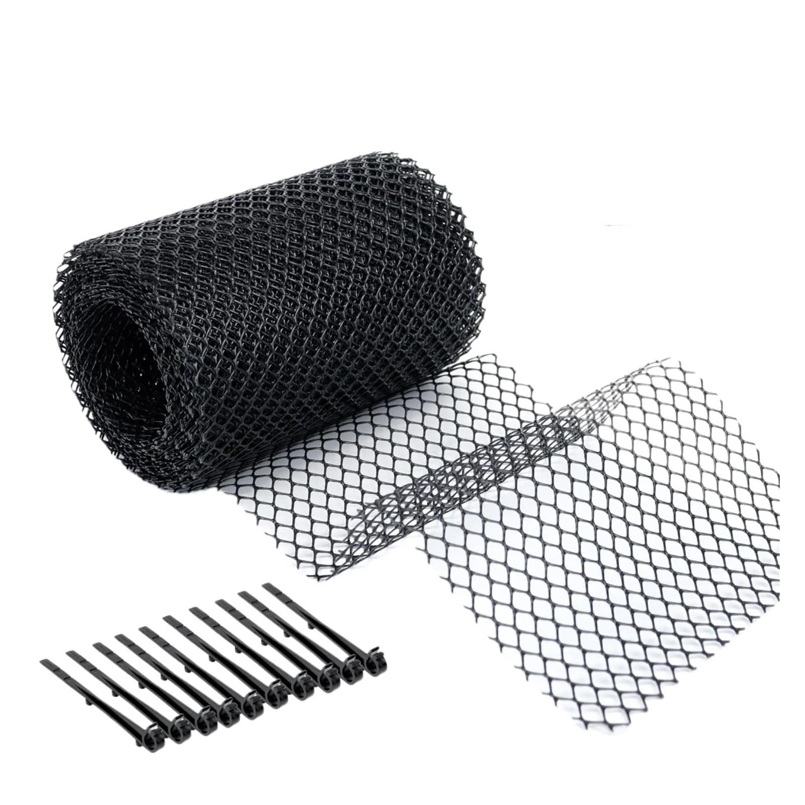 Xuczhai Black Plastic Roof Gutter Guard Filters Grid