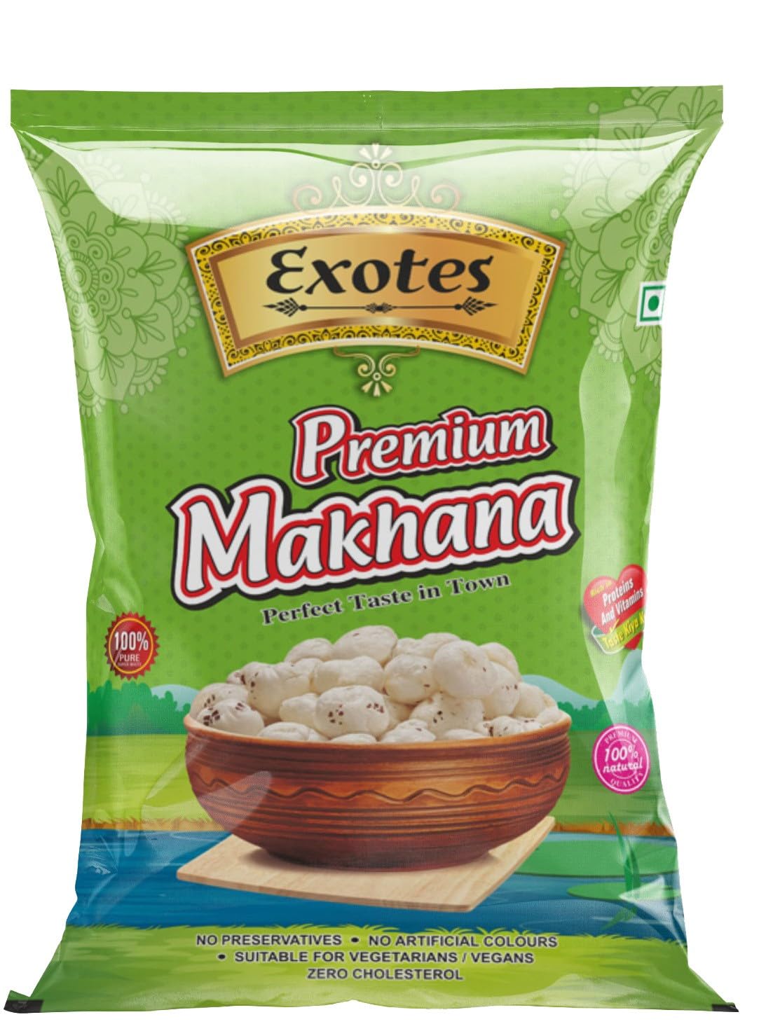 Exotes Dried Fruits Nuts And Seeds (Makhana, 200g) (B0CMTRQMTZ) Amazon Price History, Amazon Price Tracker