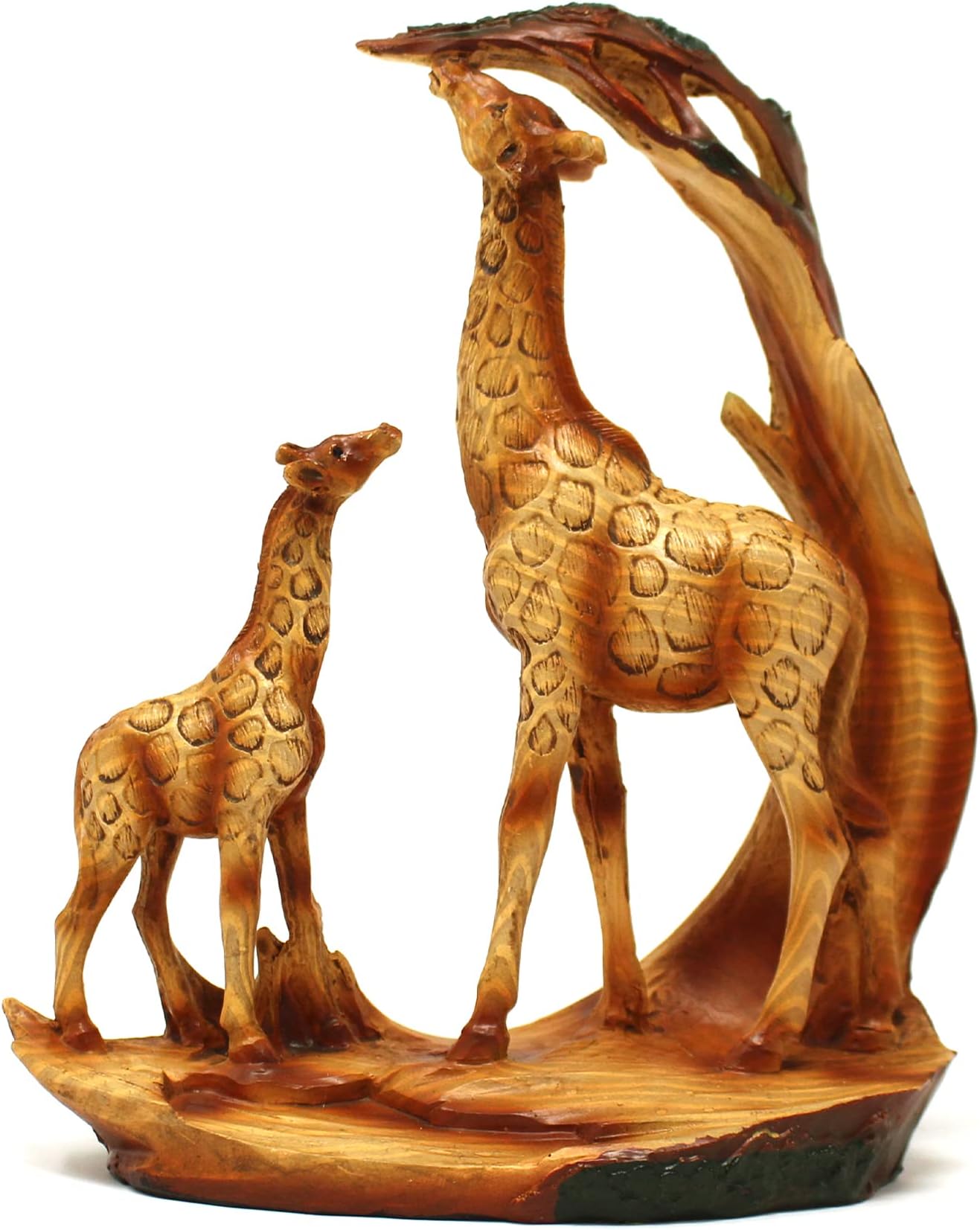 Thorness Eye catching Free Standing Graceful GIRAFFE and CALF Decorative ORNAMENT