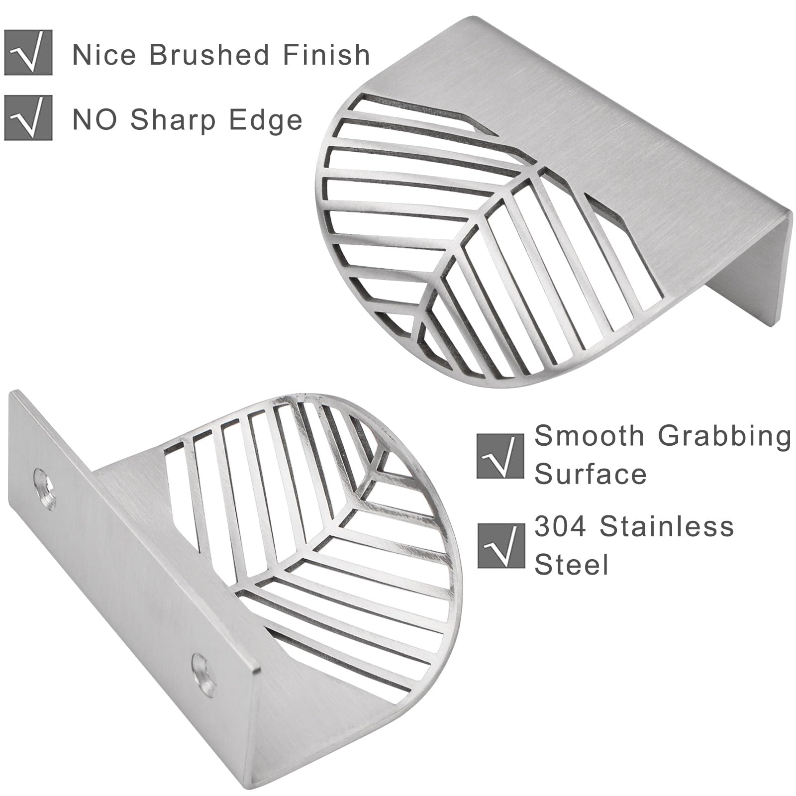 MOROBOR Stainless Steel Finger Edge Pulls - Image 3