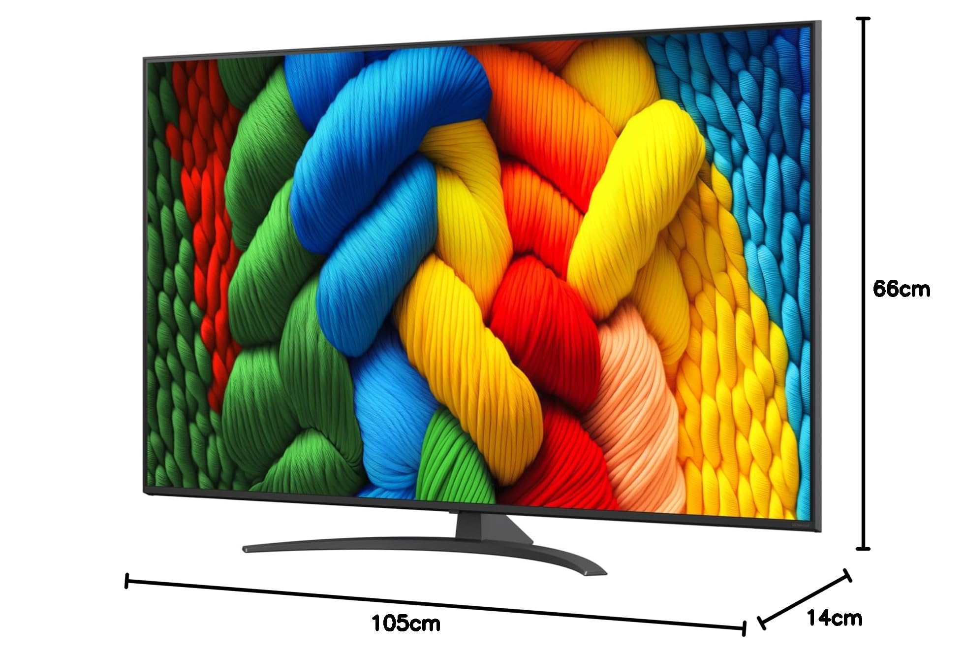 LG TV AI NANO81 (2025) 43 Zoll NanoCell UHD 4K - 43NANO81A6A
